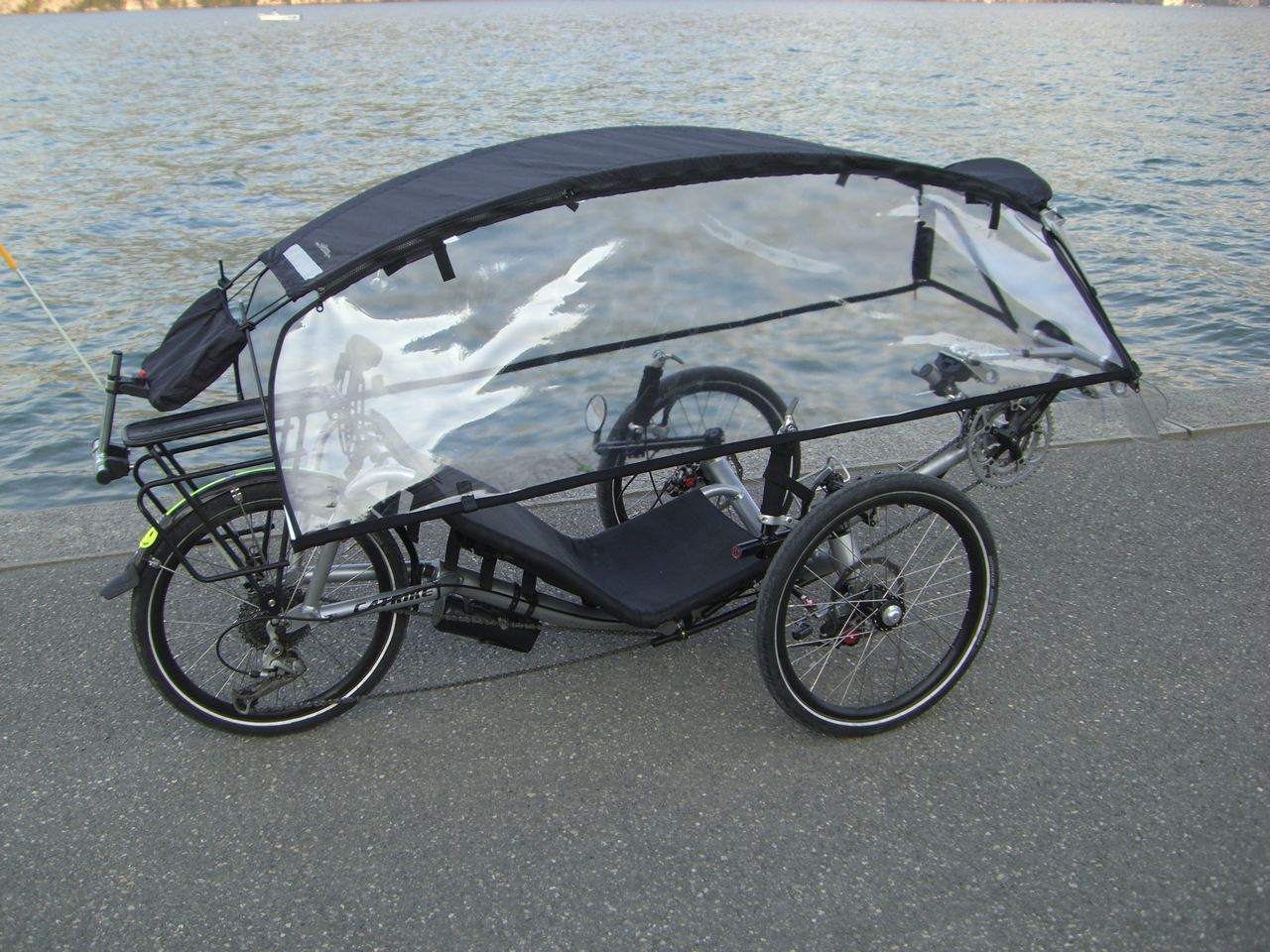 recumbent bike canopy